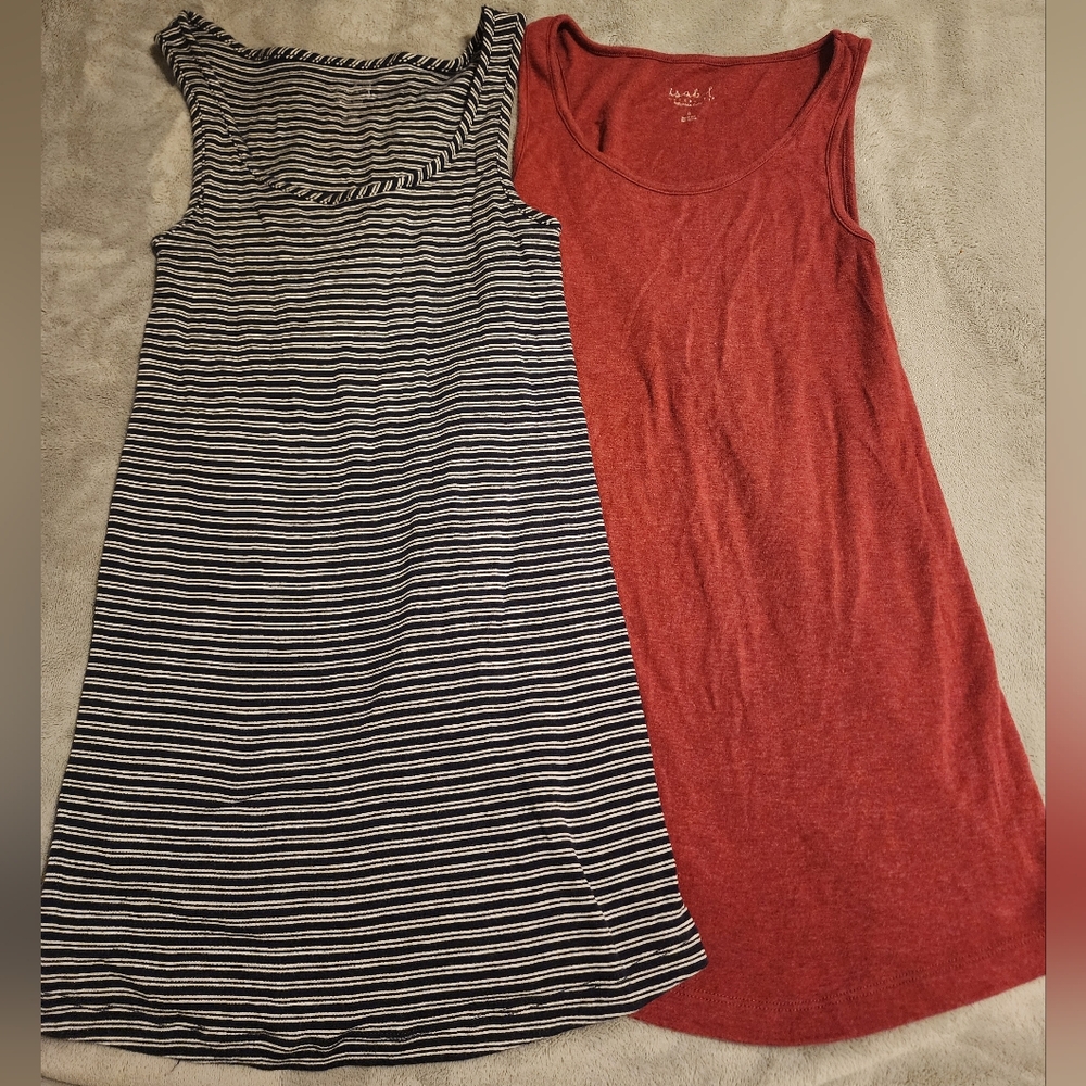 Two Isabel Maternity Tanks